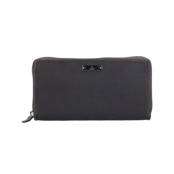 Pre-owned Gucci GG Canvas Long Wallet 307980 Women's.